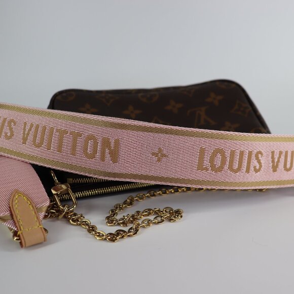 Louis Vuitton Monogram Multi Pochette Accessories Rose Clair - Picture 6 of 13